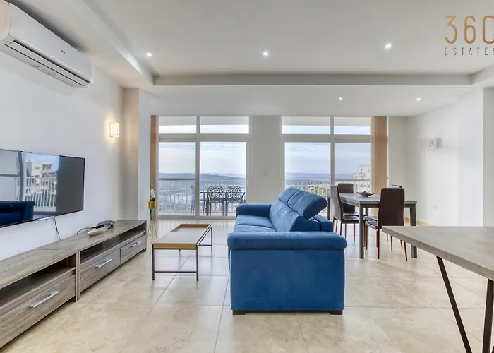 Daire Of The World 2br With Spectacular Views By 360 Estates Mellieħa